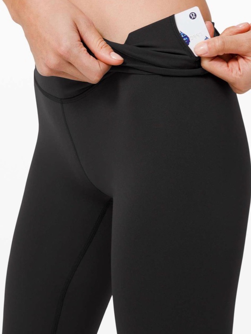 Lululemon Wunder Train High-Rise Tight 25" Black (First Release) Size 16 - Picture 4 of 14